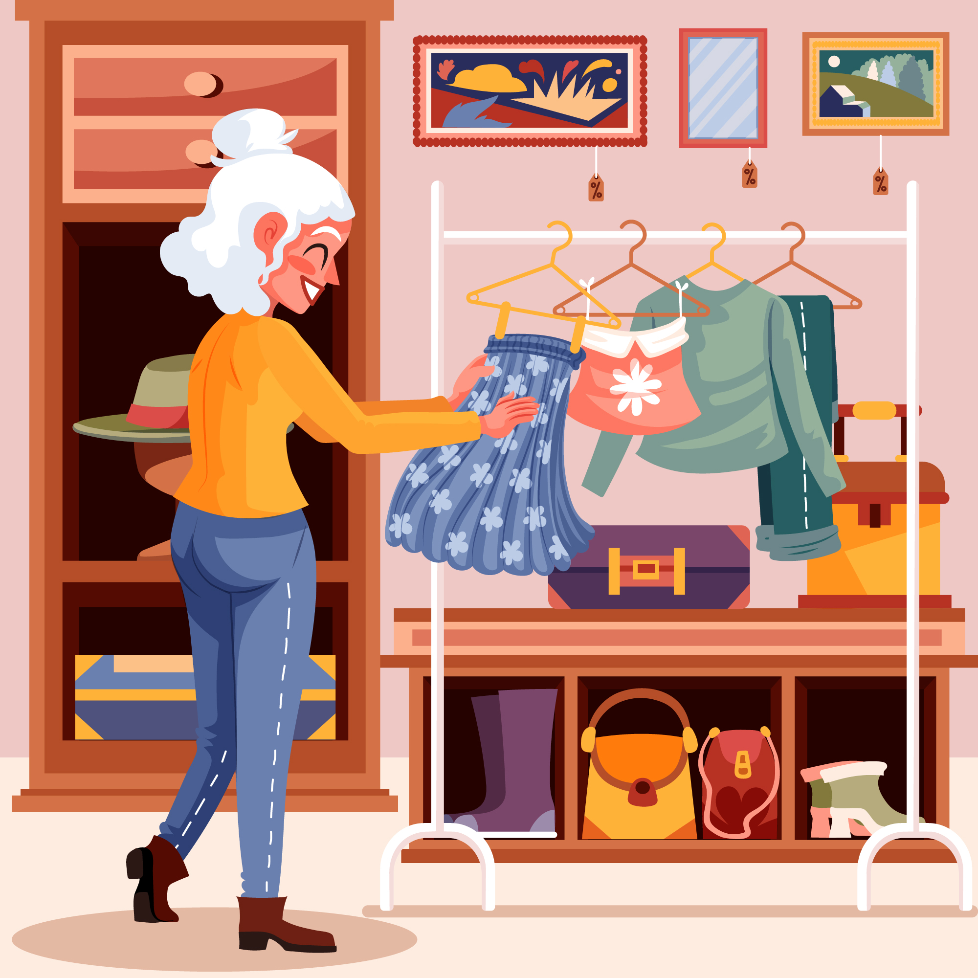 Cum îți influențează ordinea din dressing starea de dimineață